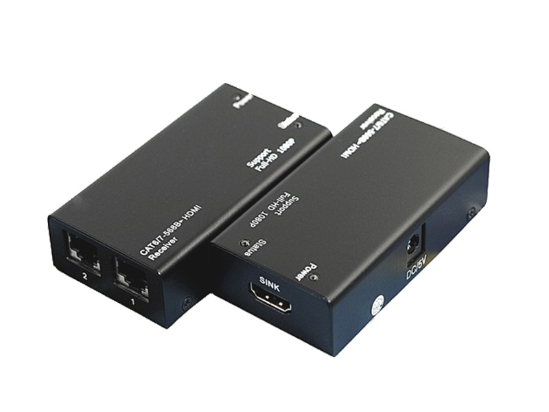 30m HDMI extender over Dual CAT5e/6