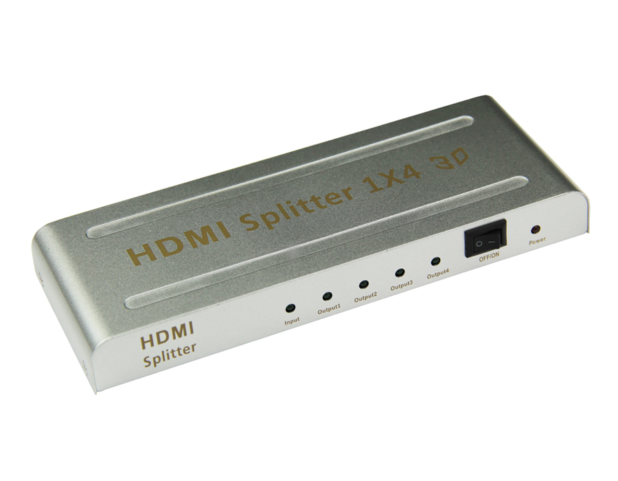 HDMI splitter 1 to 4 (4K*2K,3D)