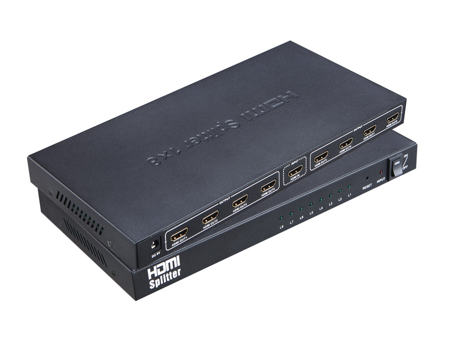 HDMI splitter 1 to 8