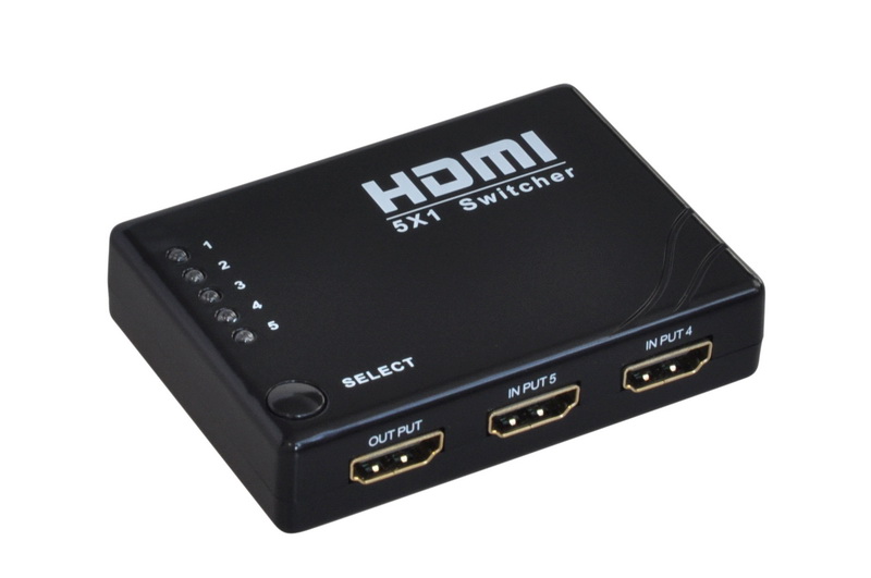 Mini HDMI switch 5 to 1