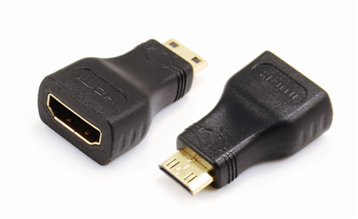 HDMI A female to HDMI mini male adaptor