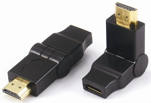 HDMI male to HDMI mini female adaptor,swing type