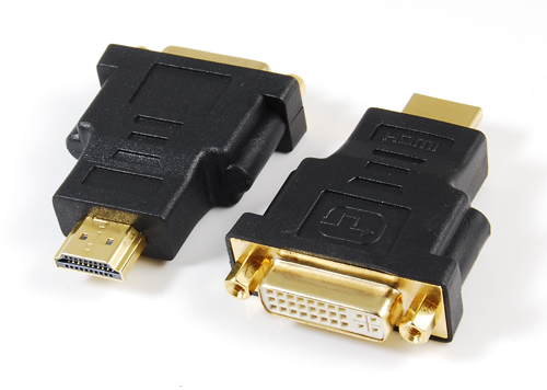 DVI(24+5)female to HDMI male adaptor