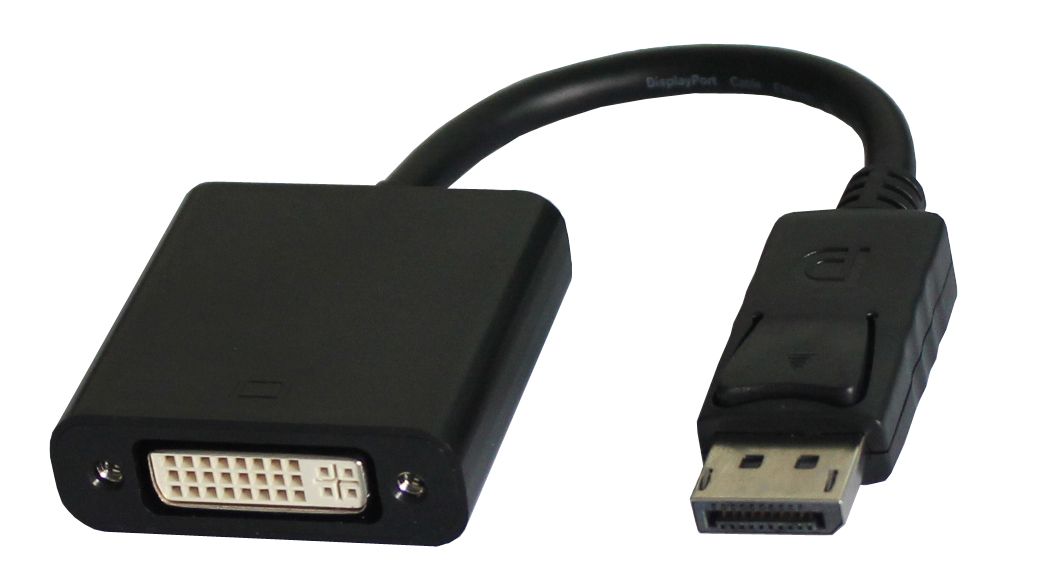 DisplayPort to DVI Cable Adapter 15CM with IC