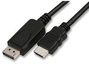 DP Male to HDMI Male Cable