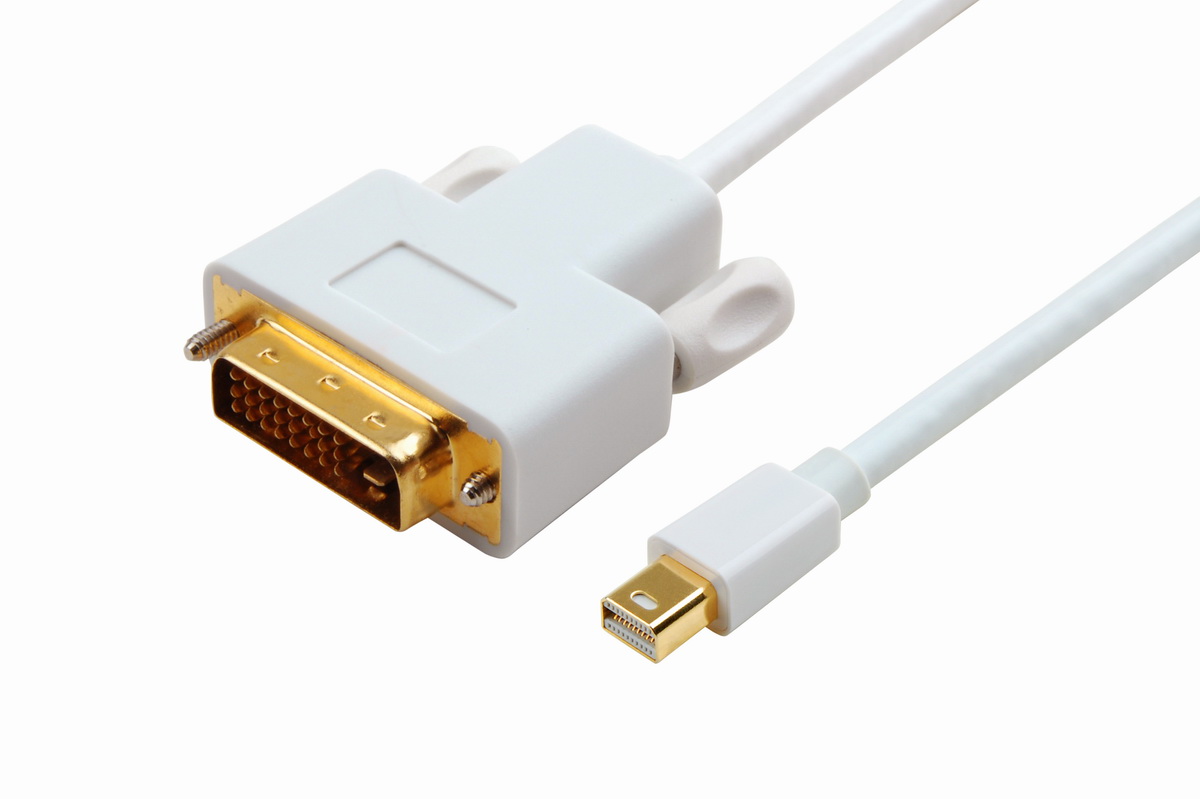 Mini DP Male to DVI Male Cable
