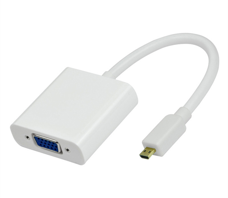 HDMI D Type to VGA Female Adapter
