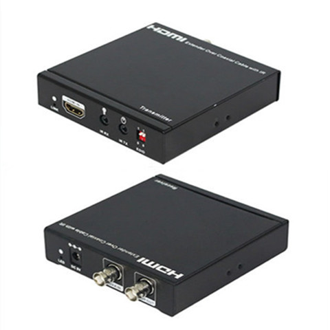 100m HDMI Extender Over Dual Coaxial Cables with IR