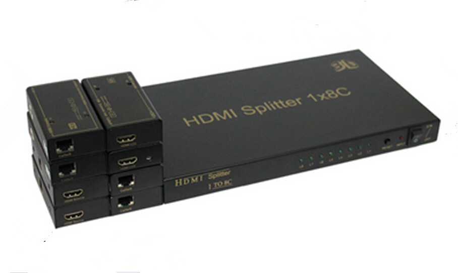 HDMI Splitter Extender 1 to 8