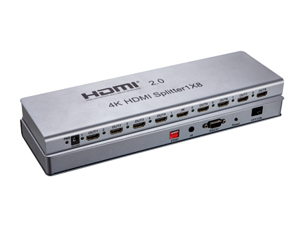 1x8 HDMI Splitter (4K*2K) with IR