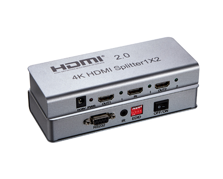 1x2 HDMI Splitter (4K*2K) with IR